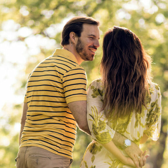 Couple-in-the-Woods The Open Nesters